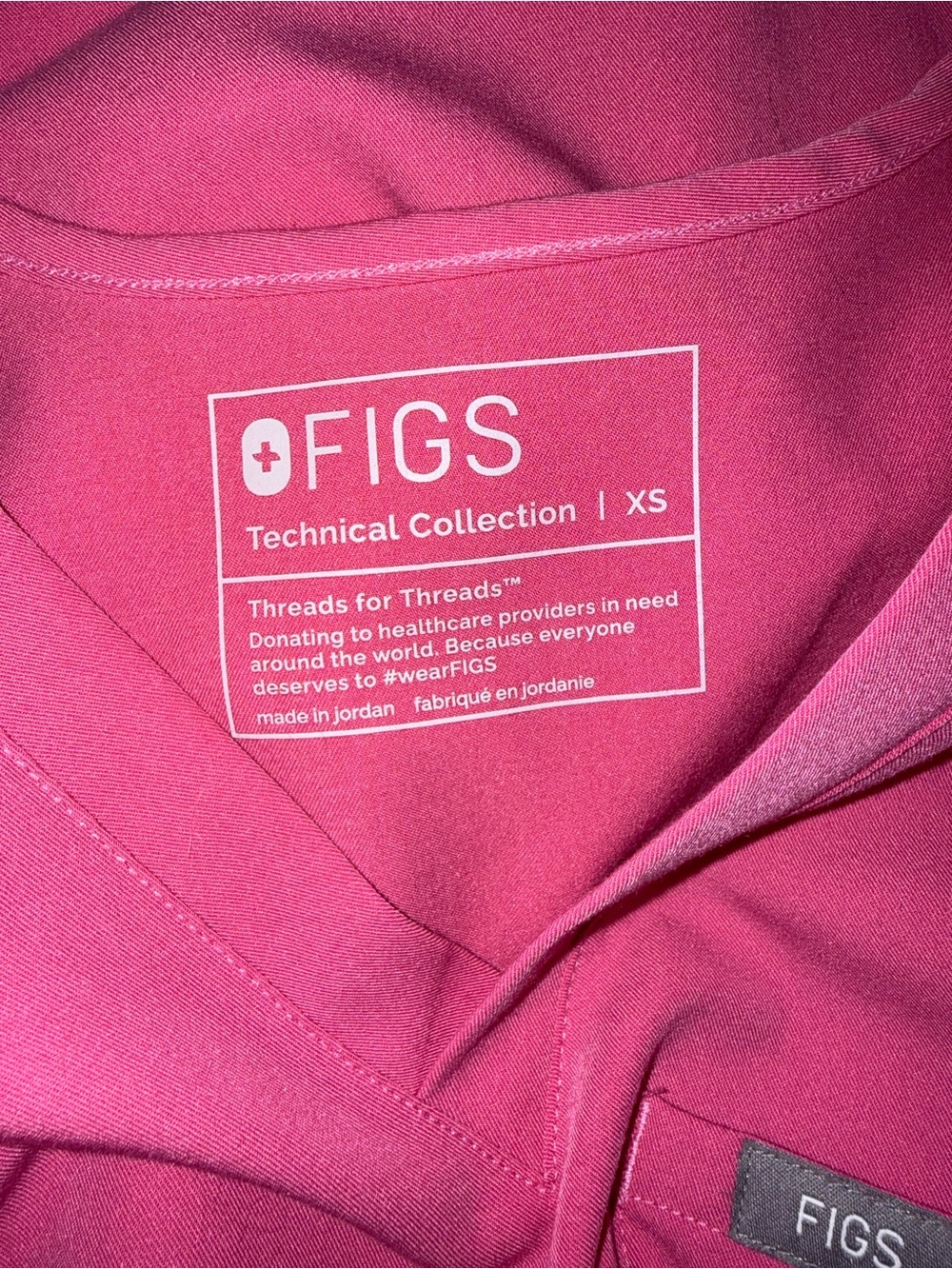 FIGS F*ing Pink Scrub Set - Picture 2 of 3